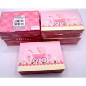 Vintage lot of 5 boxes brand new Camille Baby Notecards/envelope 50 cards total
